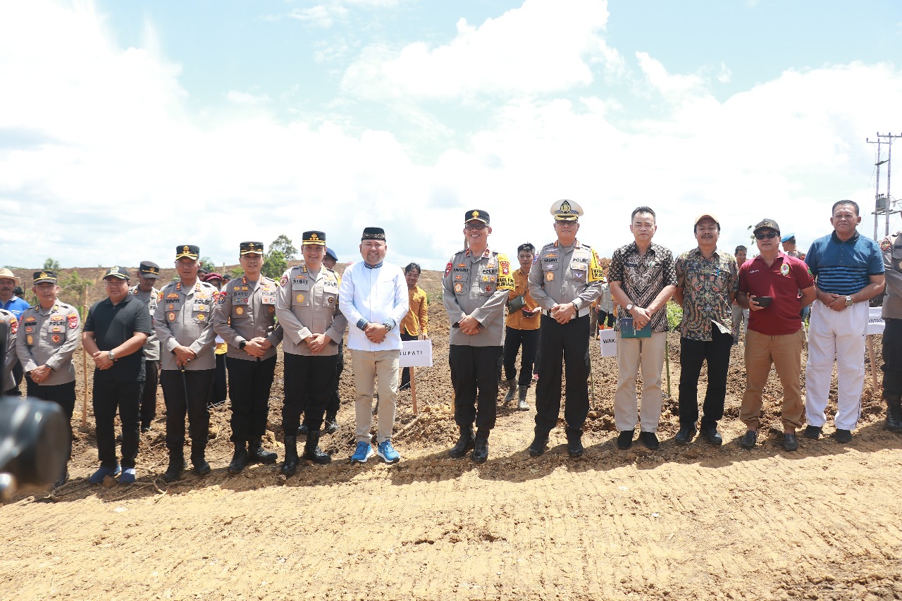 *Waka Polda Kalbar Mengecek Perkembangan Ketahanan Pangan di Kabupaten Melawi*