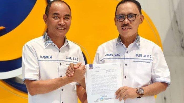 KPU Resmi Mengukuhkan James-Djufri sebagai Bupati dan Wakil Bupati Halmahera Barat
