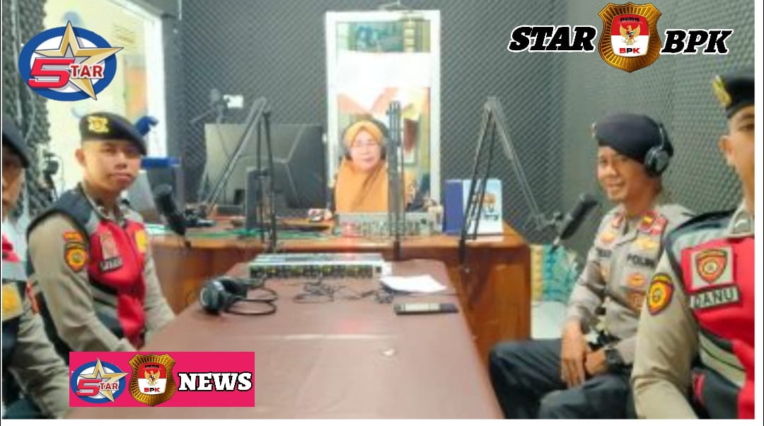 Kegiatan Talk Show Sat Samapta Polres Oku