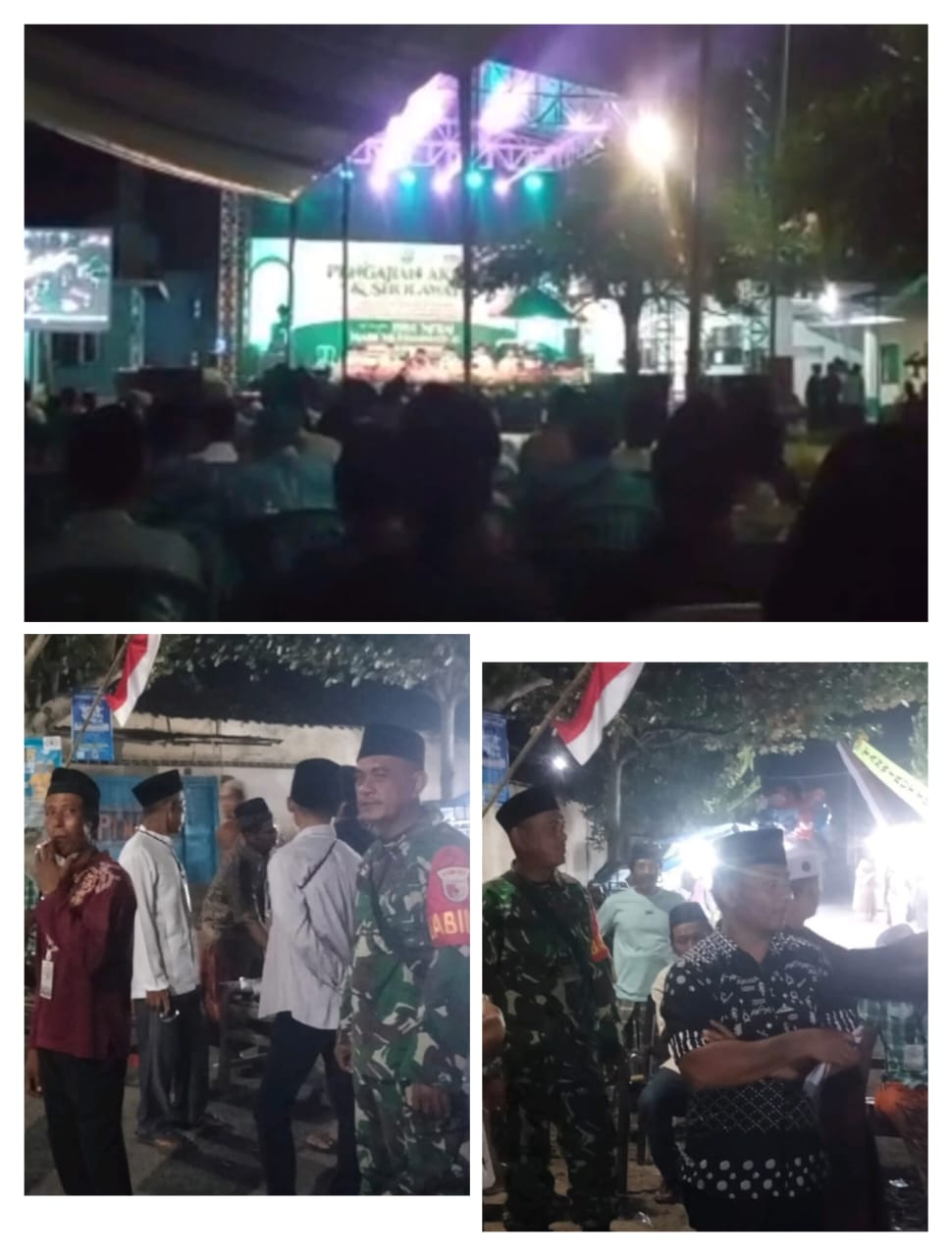 Desa Sambirejo Peringati Maulid Nabi Diikuti 500 Jamaah, Babinsa Turut Hadir Pengajian Akbar