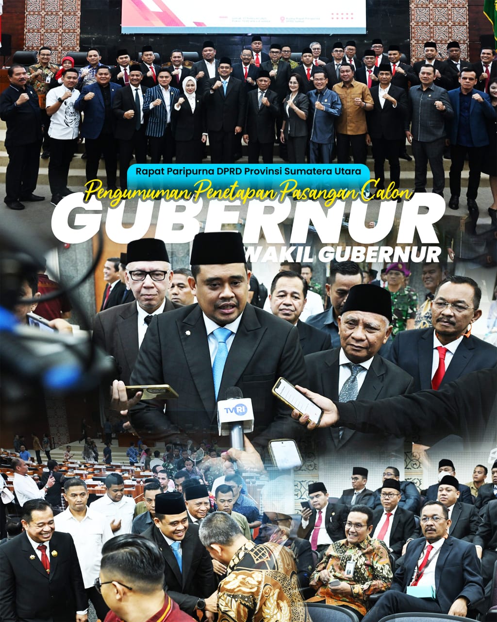 Pj Gubernur Agus Fatoni: Pelantikan Bobby Nasution–Surya Direncanakan 20 Februari 2025*