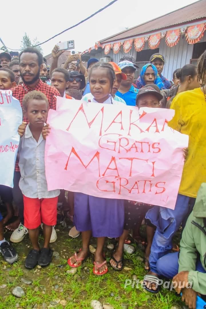Bantuan Makan Siang Gratis dan Kolonialisme Pangan: Pembunuhan Generasi Muda Papua.