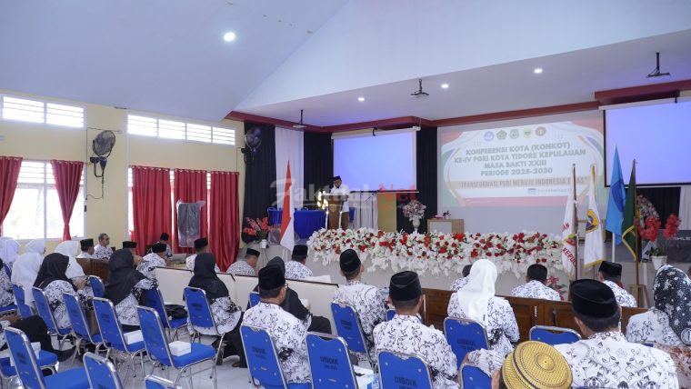 PGRI Kota Tidore Kepulauan Selenggarakan KONKERKOT IV Tahun 2025