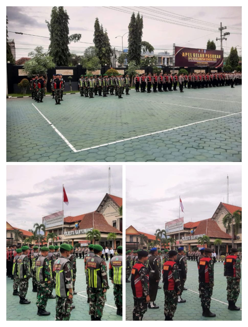 Kodim 0825/Banyuwangi Laksanakan Apel Gelar Pasukan Semeru Jelang Idul Fitri 1446 H