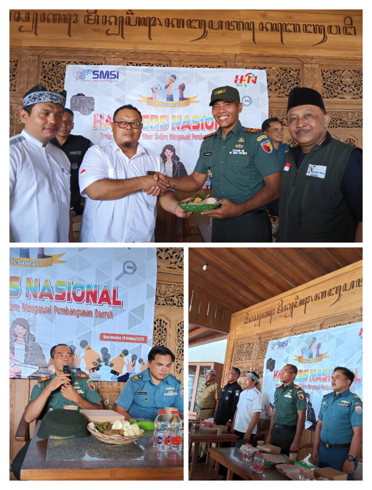 Pasipers Hadir Peringatan Hari Pers Nasional dan HUT PWI ke-79 di Banyuwangi