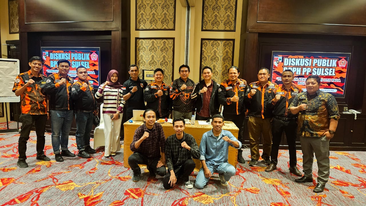 BPPH Pemuda Pancasila SulSel Gelar Diskusi Publik, Soroti Kontroversi Penerapan Azas Dominus Litis dalam RUU KUHAP