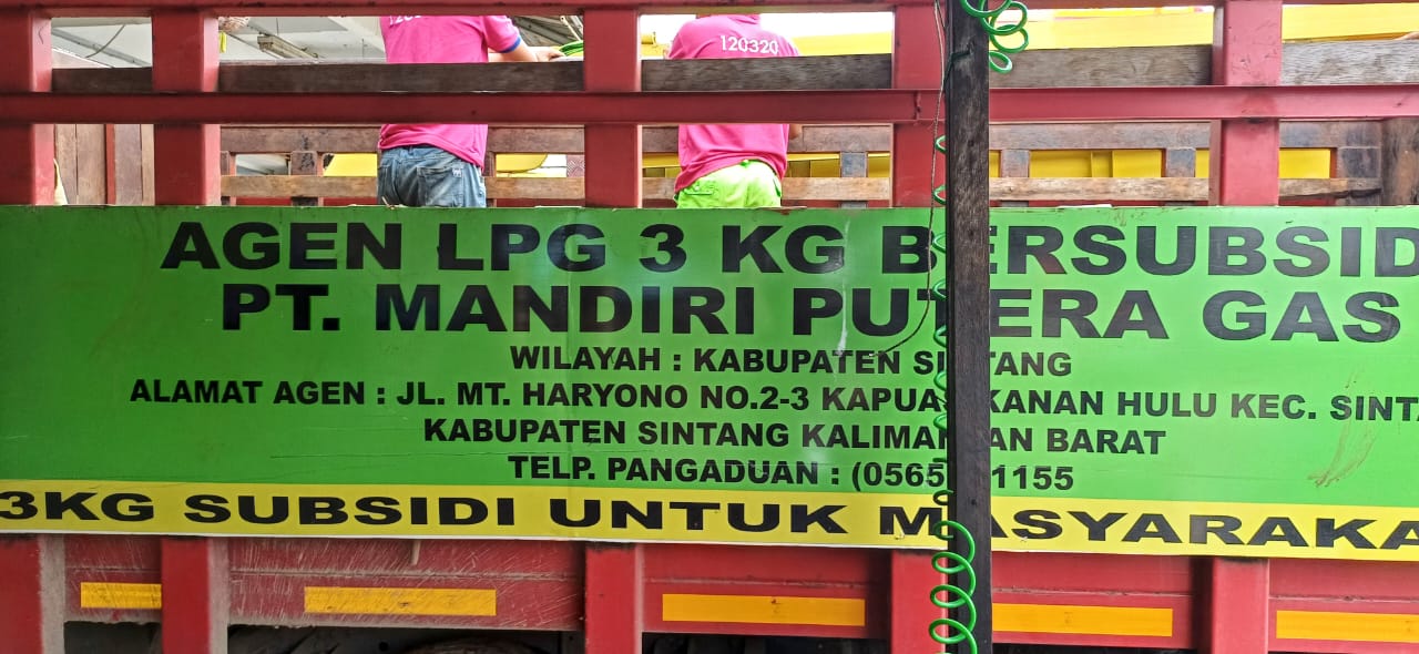 *Dugaan Penyalahgunaan LPG 3 Kg Bersubsidi di Sintang, APH di minta turun tangan*