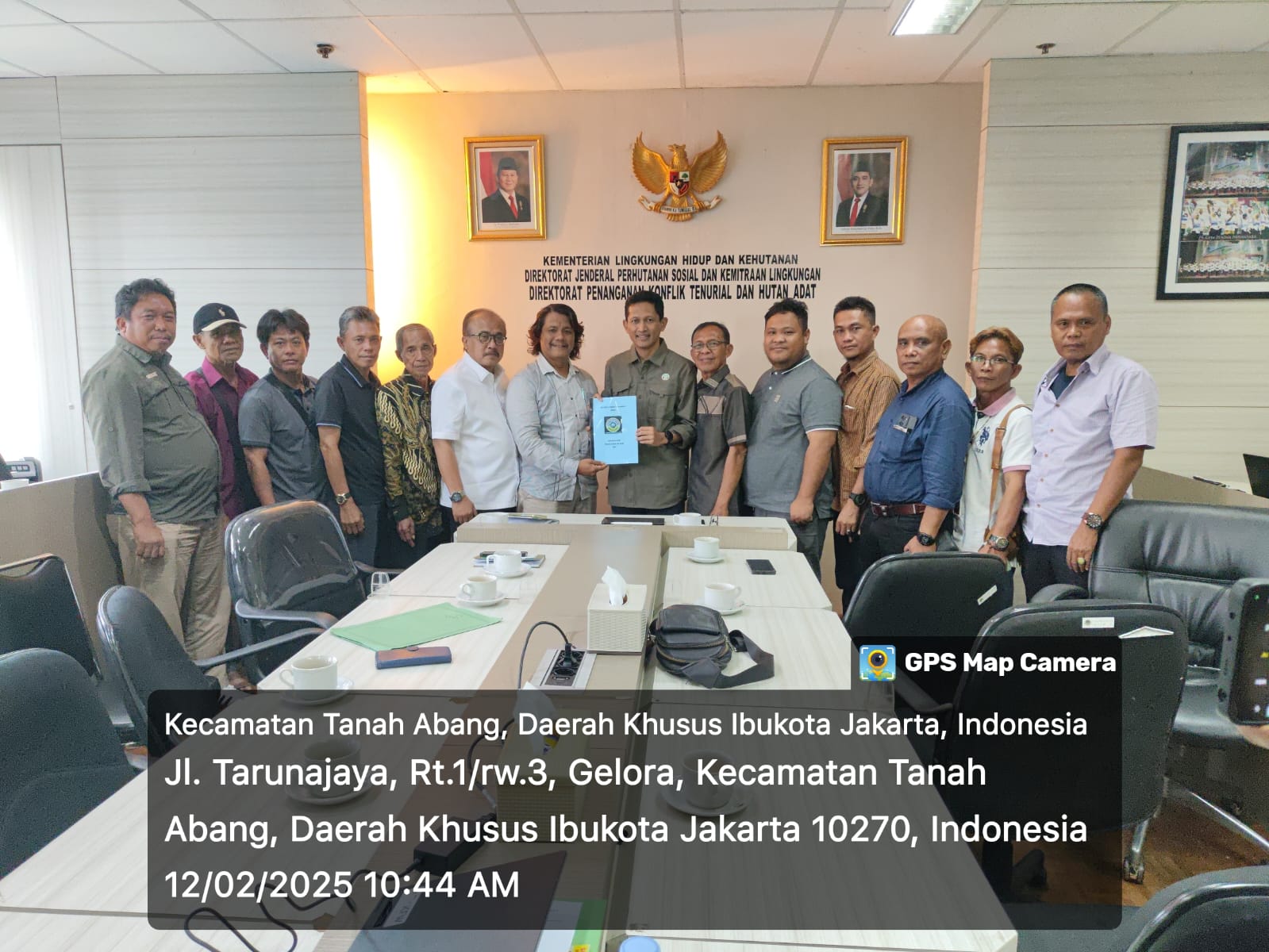 Masyarakat pribumi Mesuji bersatu datangi kantor kementerian kehutanan di jakarta