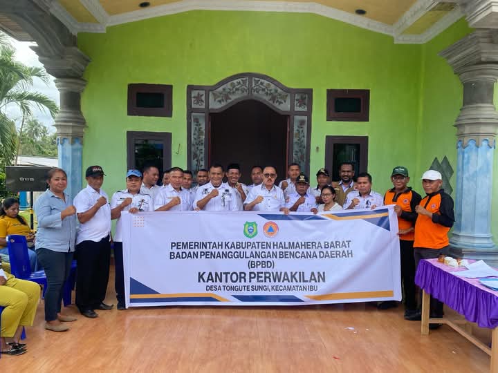Pemerintah Halbar Perkuat Mitigasi Bencana dengan Kantor BPBD di Tongute Sungi”