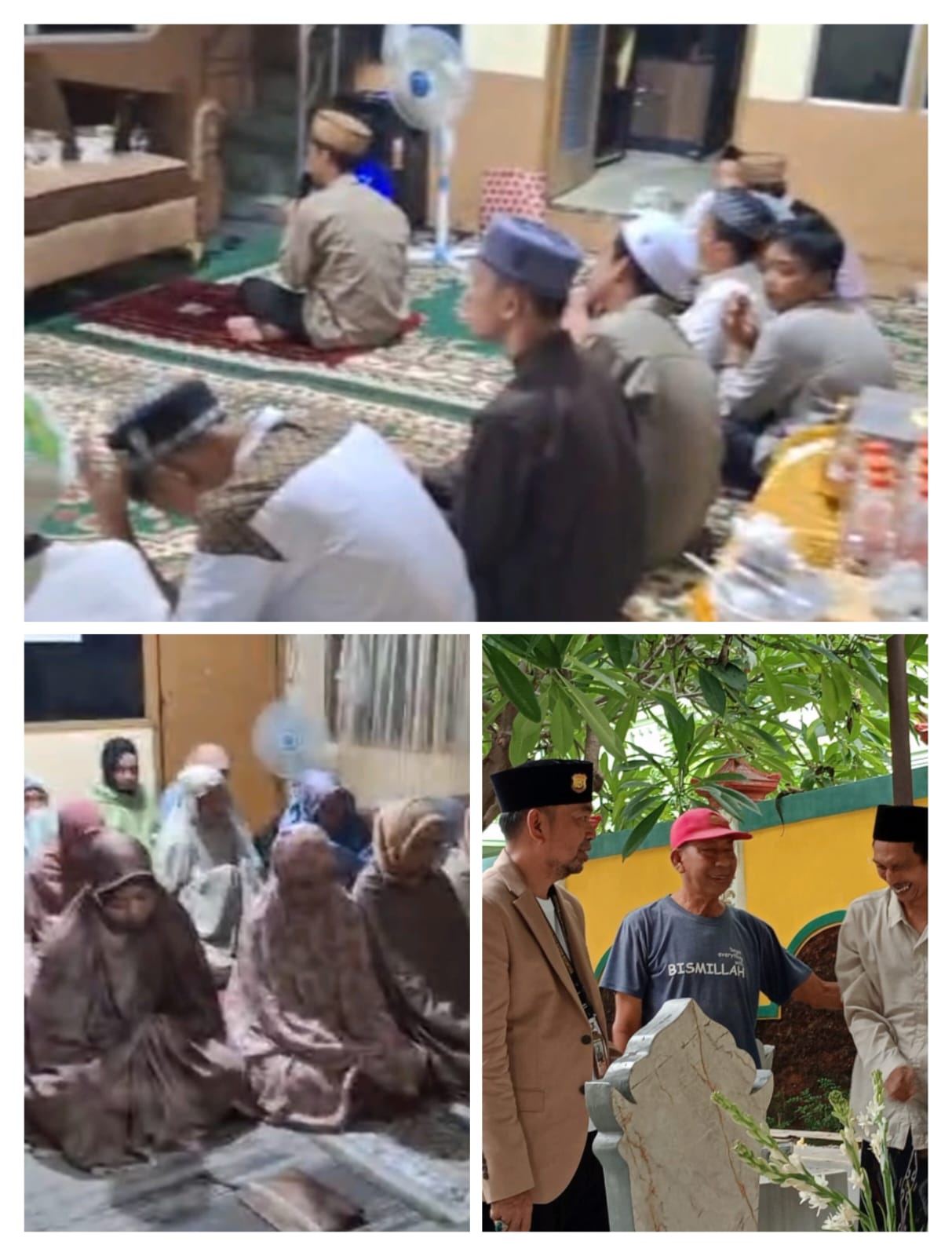 Kerberkahan malam Nisfhu Syaban Ketum PW-FRN, Agus Flores, Laksanakan Perjalanan Spiritual Ke Jawa Timur, Istrinya Doa Dan Syukuran Di Gorontalo