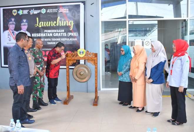Pemkot Tikep Resmi Luncurkan Program Pemeriksaan Kesehatan Gratis