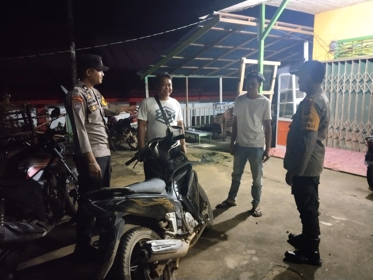 Polsek Sokan Gelar Patroli Rutin  Malam