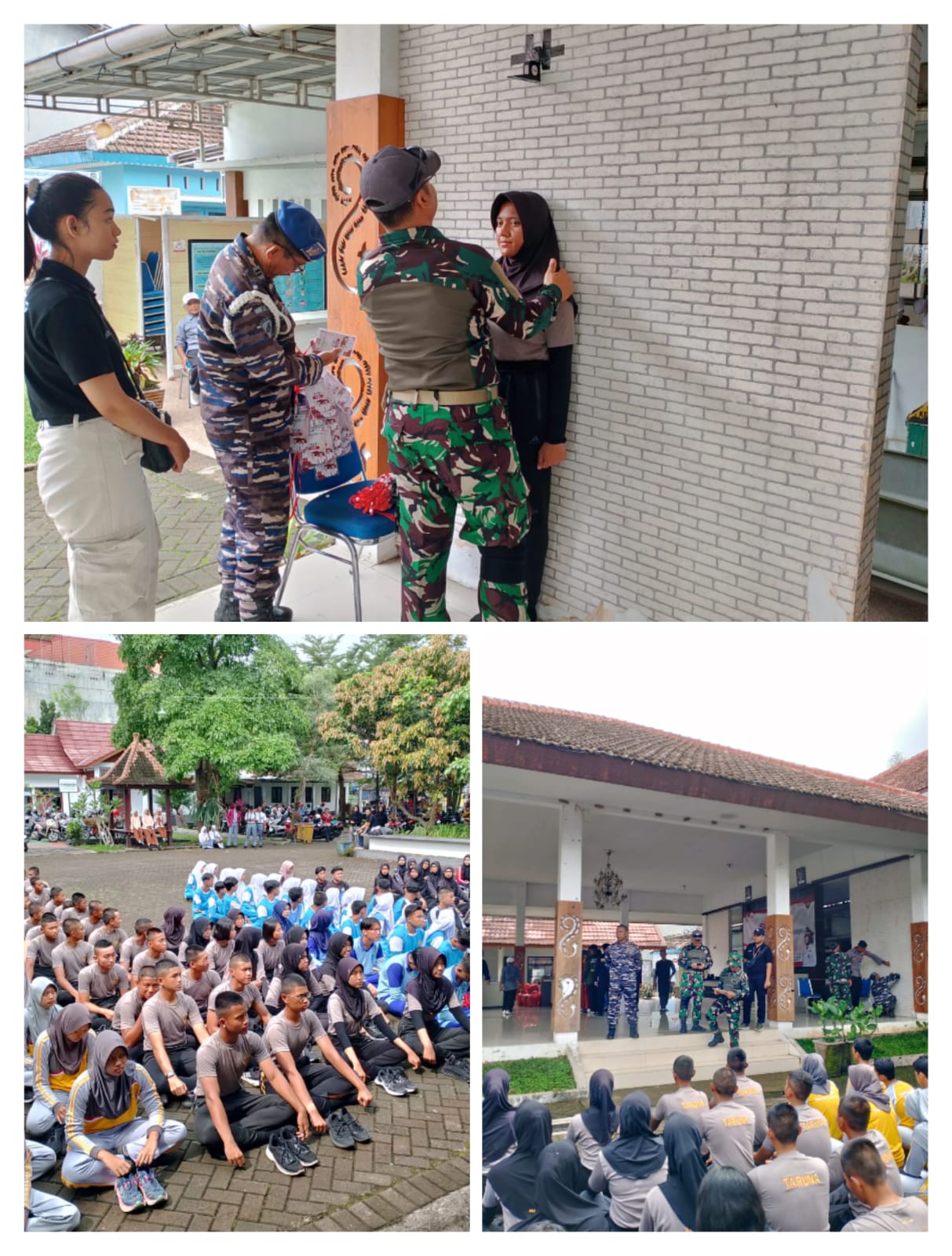Anggota Kodim 0825/Banyuwangi Laksanakan Seleksi Calon Paskibraka Kabupaten Banyuwangi Tahun 2025