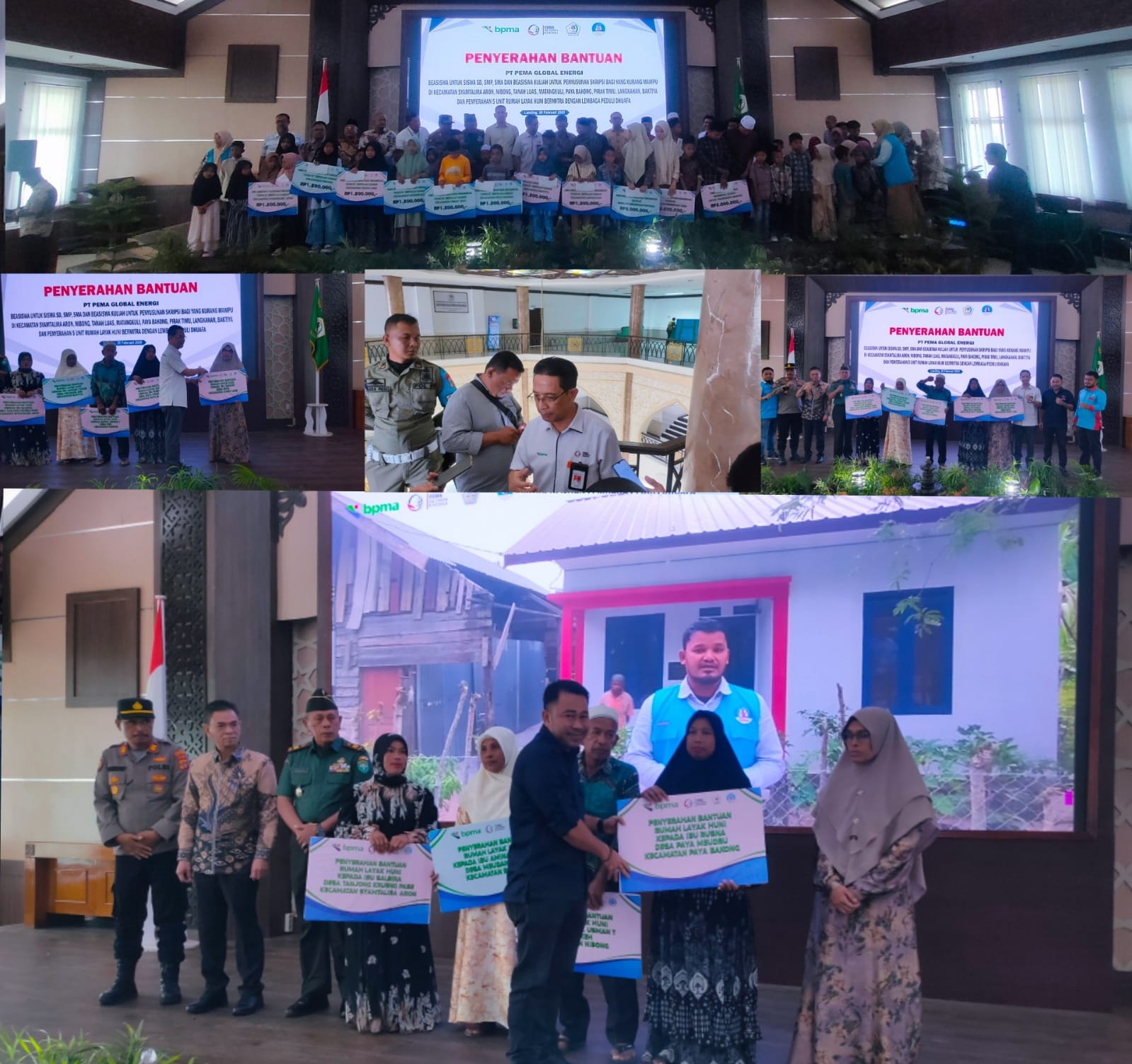 Tak Sekedar Janji : PT PGE Salurkan Beasiswa untuk Anak Yatim di Aceh Utara, Pemkab Apresiasi Program CSR