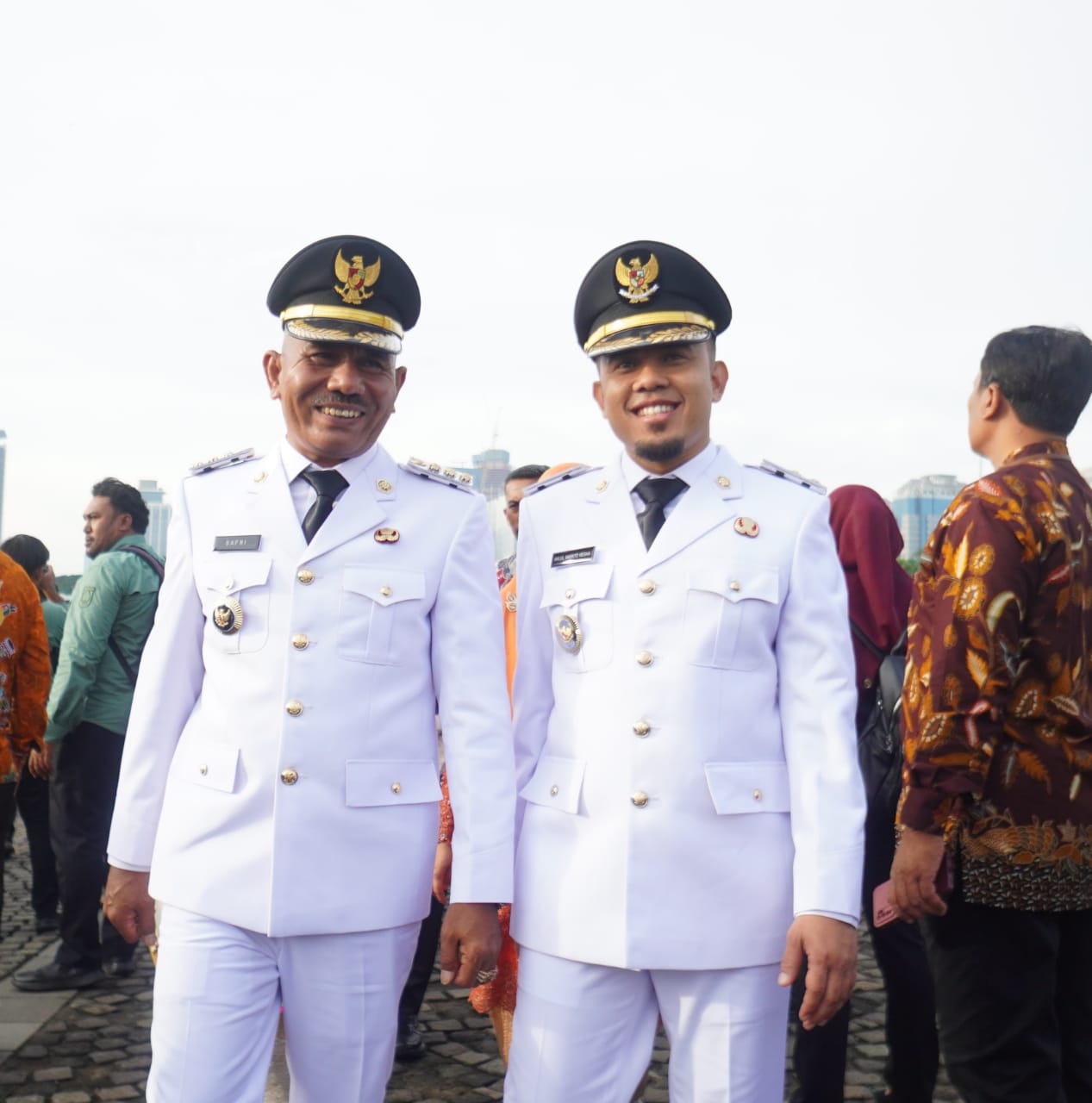 Dilantik Presiden Prabowo, Safni Sikumbang dan Ahlul Badrito Resha Resmi Pimpin Lima Puluh Kota