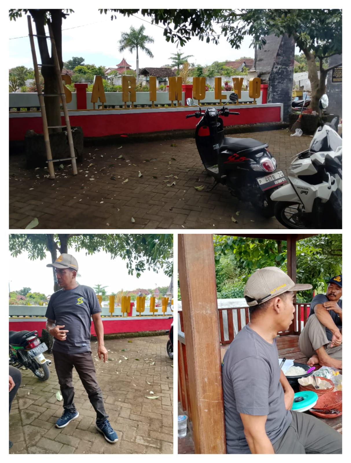 Sambut Bulan Suci Ramadhan 1446 H Pemdes Sarimulyo Gelar Gotong Royong Bersih-Bersih RTH Dan Cat Pagar TPU