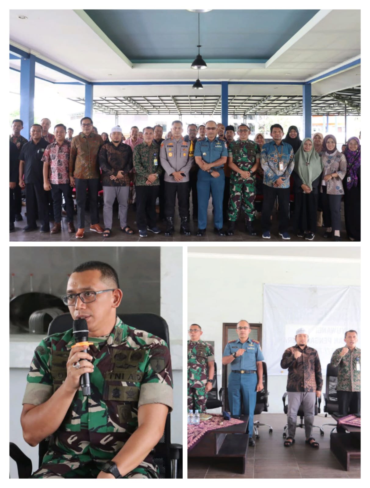 Dandim 0825 Banyuwangi Hadir Penandatanganan MoU SMK Se-Kabupaten Dengan Balai Pelatihan Vokasi Dan Produktivitas