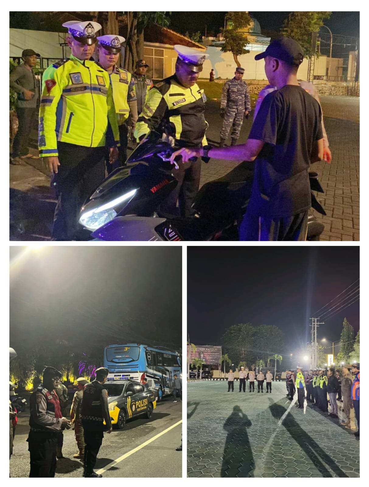 Harkamtibmas Polresta Banyuwangi Gelar Patroli Skala Besar untuk Antisipasi Balap Liar