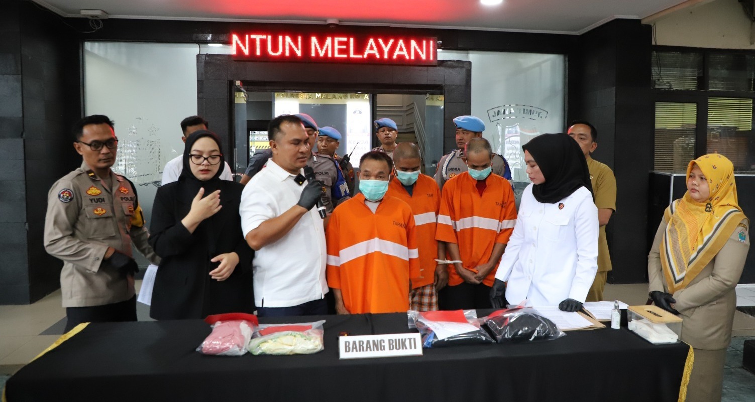 Polresta Malang Kota Berhasil Ungkap Tiga Kasus Pencabulan Dua Diantaranya Libatkan Ayah Kandung*