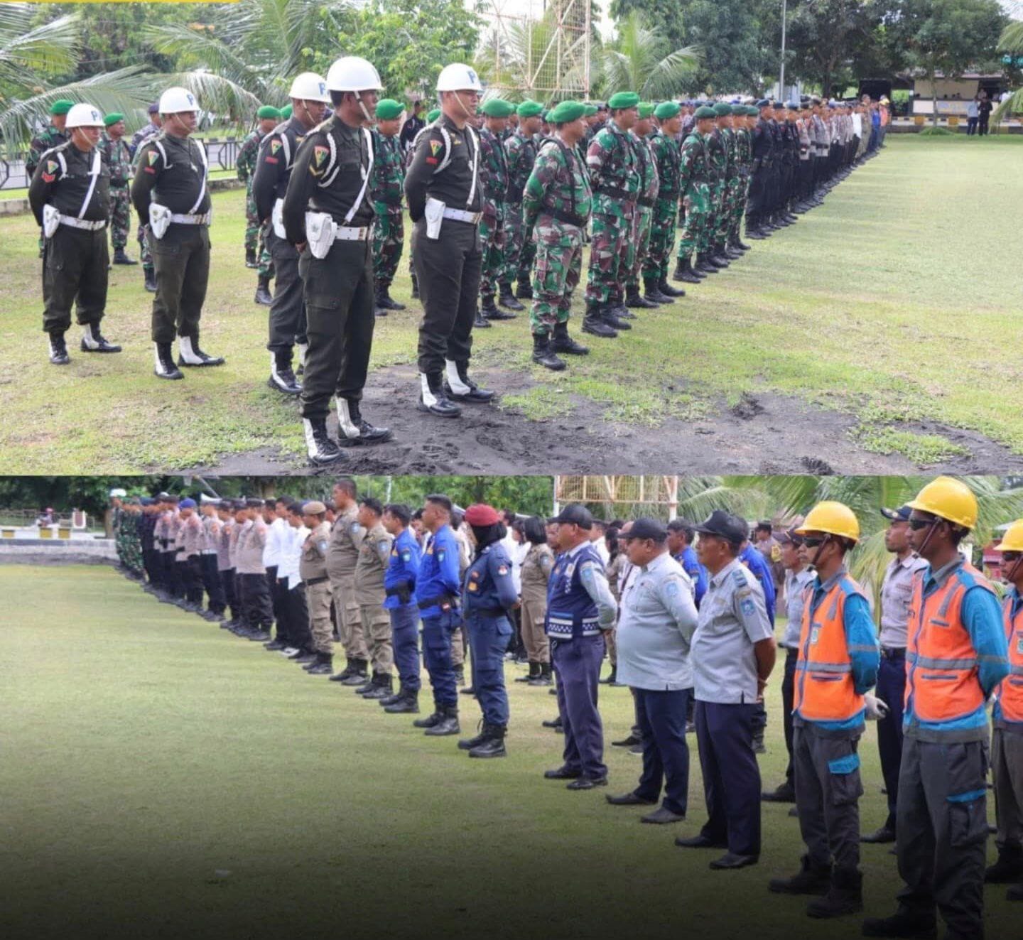 Personel Gabungan Disiagakan di Halut Menjelang Putusan MK”