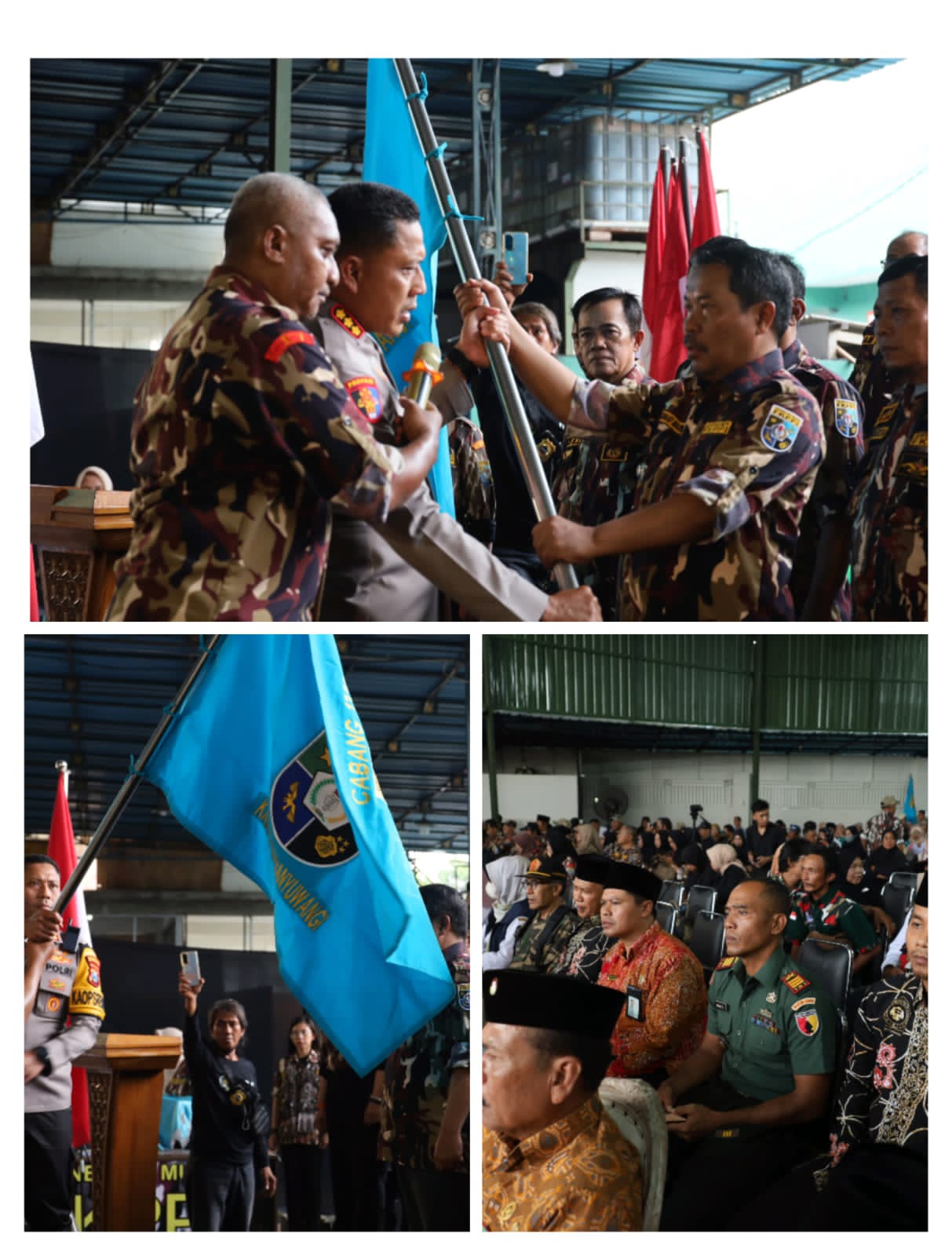 Pasi Intel 0825 Hadir Musyawarah Cabang Luar Biasa Dan Pengukuhan Pengurus Baru FKPPI Banyuwangi
