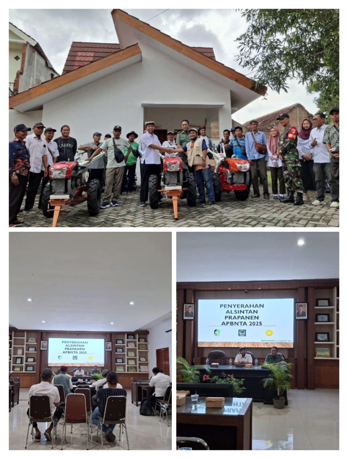 Kodim 0825 Serahkan Alat Pertanian Kepada Dinas Pertanian Dan Pangan Banyuwangi