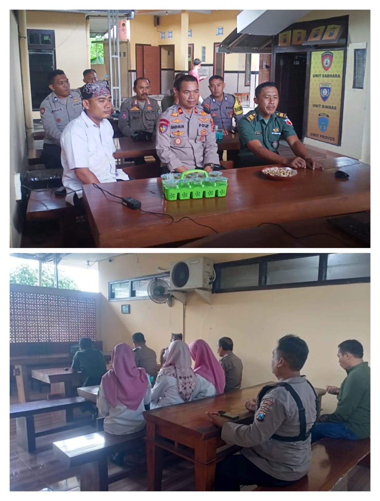 Bati Tuud Koramil 0825/09 Tegaldlino, Hadir Zoom Meeting Dukung Swasembada Pangan 2025, Forpimcam Hadir Panen Raya Tahap I
