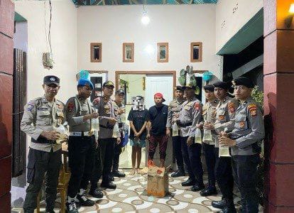 Polres Halbar Berhasil Menyita Puluhan Botol Miras Cap Tikus”