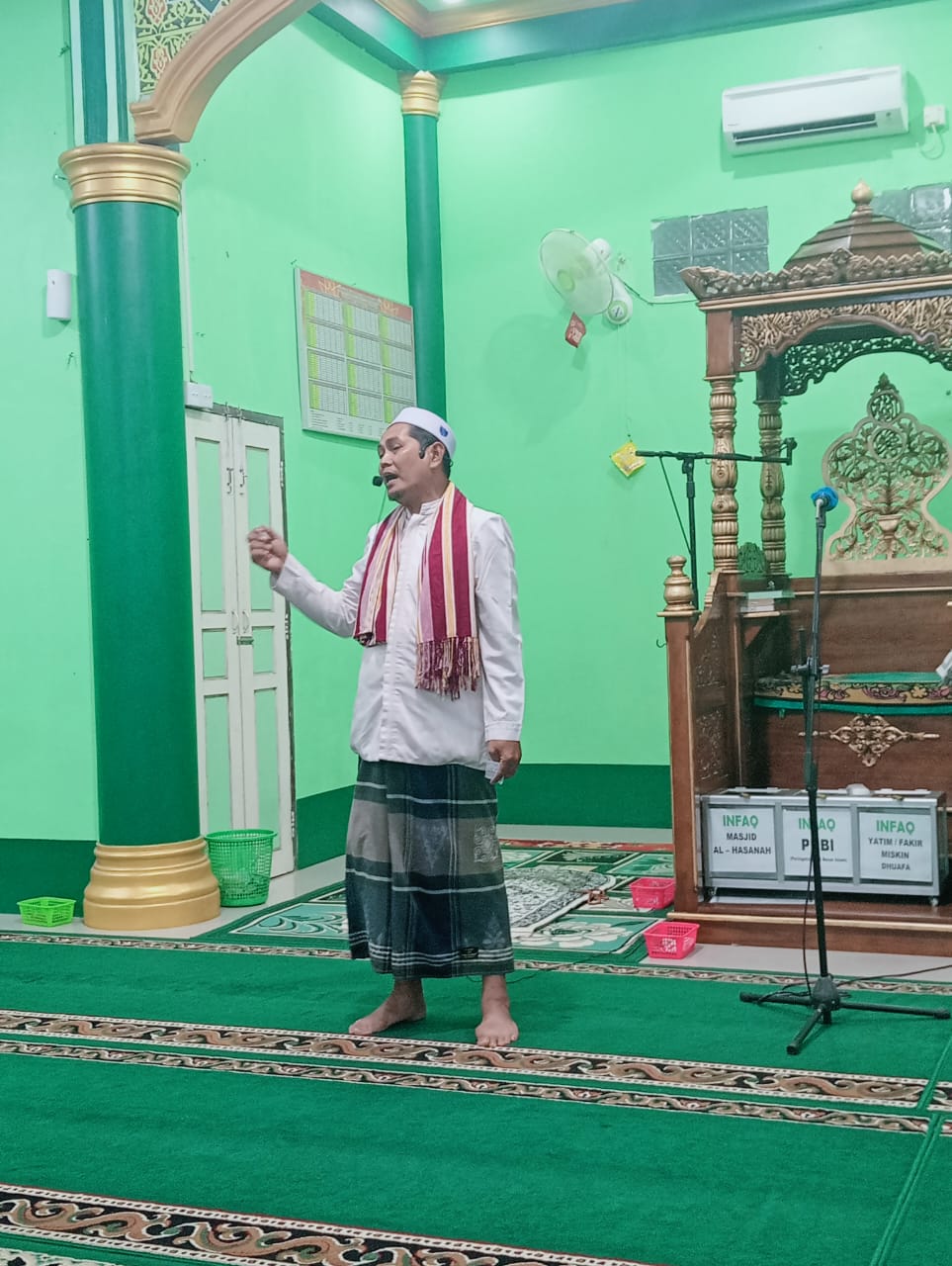 Shalat” Tarawih Perdana 1 Ramadhan 1446 H di Masjid Al-Hasanah