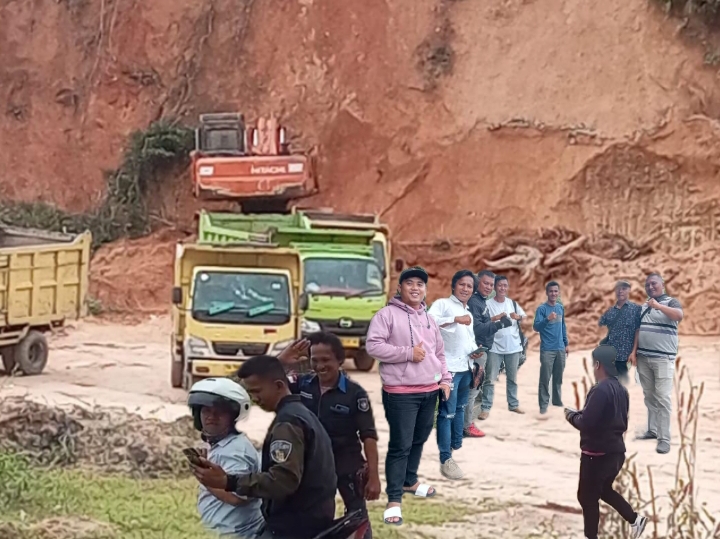 Dì Minta APH Tapanuli Tengah Turun Tertibkan Penambangan Galian C Yang Diduga Ilegal Dì Kelurahan Tukka Yang Kembali Beroperasi
