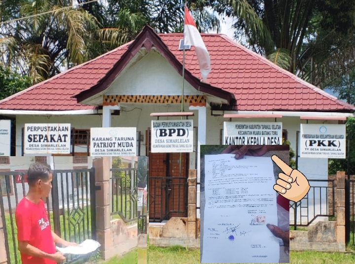 Kepala Desa Simarlelan Inisial SG Serta Perangkatnya Dì Duga Makan Gaji Buta
