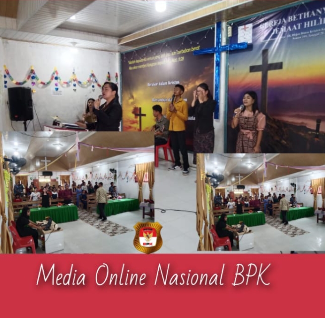 Ibadah Minggu hari ini 09/02/2025 terlaksana penuh dengan semangat dan berkat.