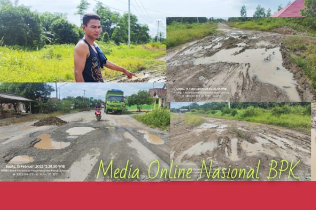 Warga penghuni rumah Nelayan, butuh perbaikan jalan kecamatan Mesuji