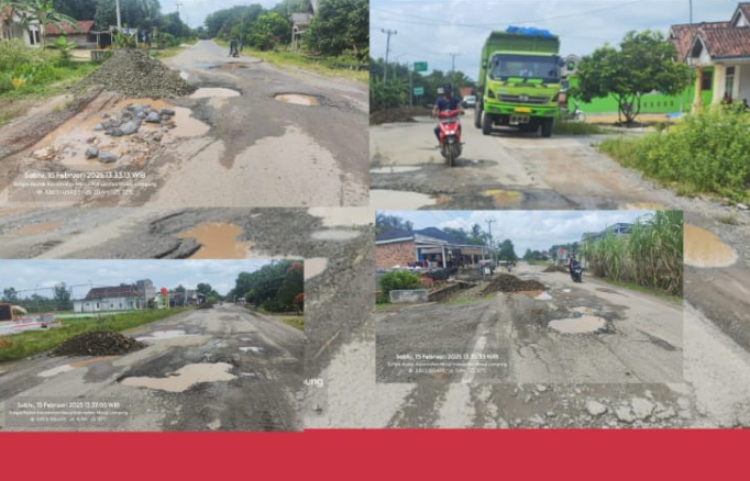 Khamami Suami ibu bupati terpilih hj.Elfianah terus genjot perbaikan jalan