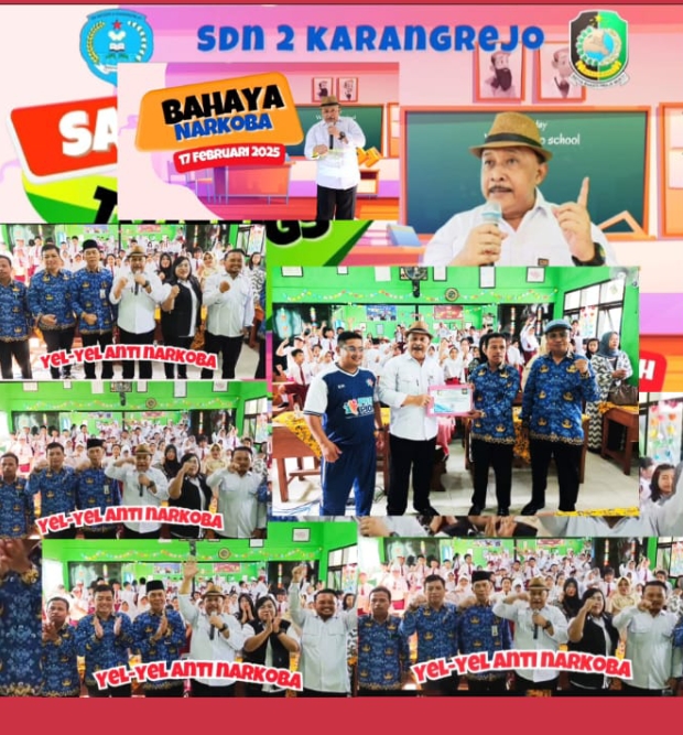 Cegah Narkoba dan Kekerasan Seksual, YAN-LPSS Banyuwangi Adakan Sosialisasi di SDN 2 Karangrej