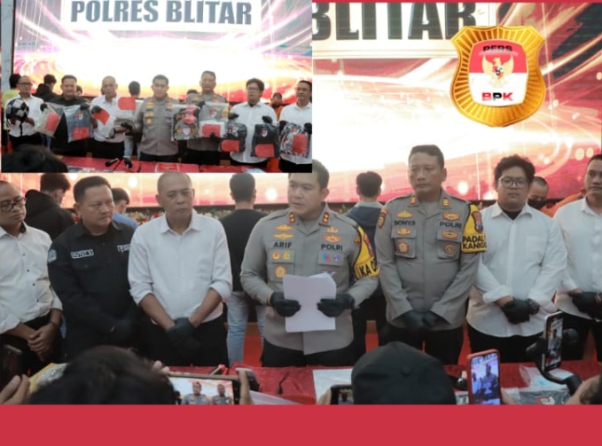 Polisi Amankan 11 Pesilat Diduga Pelaku Pengeroyokan di Blitar, 3 Orang Telah Ditetapkan Tersangka*