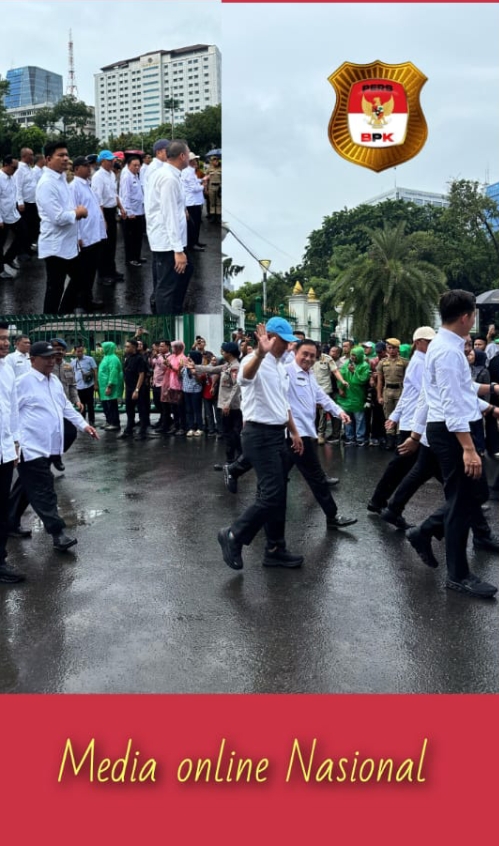 Bupati dan Wakil Bupati Lampung Barat Terpilih Lakukan Gladi Bersih Menuju Pelantikan di Istana Kepresidenan