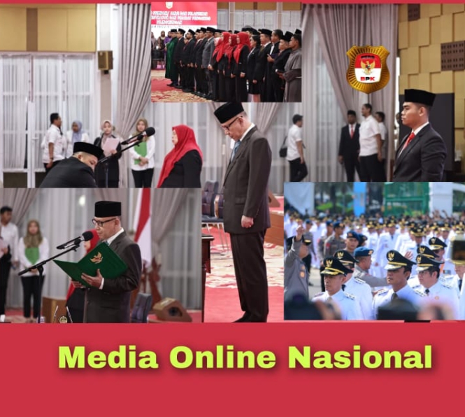 Pelantikan Pejabat Eselon 3 dan 4, Pj Gubernur Fatoni: Pelantikan Pejabat Sudah Sesuai Aturan Untuk Percepat Program Pemerintah