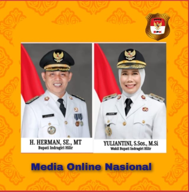 PPWI Inhil Ucapkan Selamat dan Sukses atas Pelantikan H. Herman dan Yuliantini sebagai Bupati dan Wakil Bupati Inhil