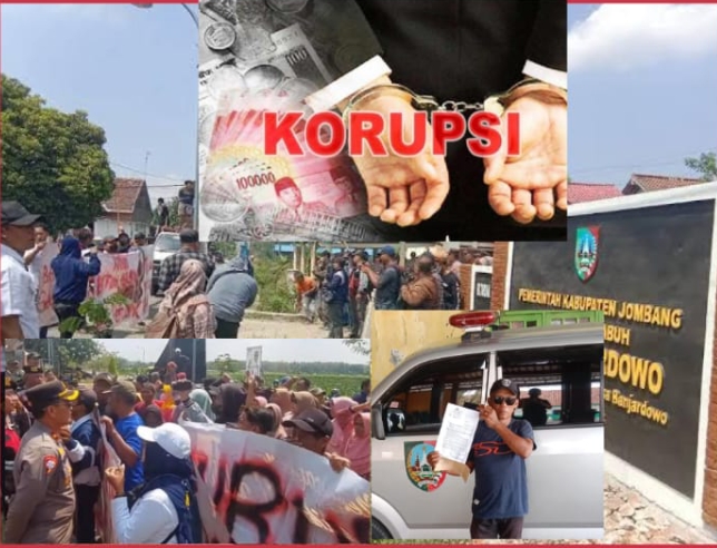 Lamban Tangani Kasus Dugaan Korupsi, Warga Banjardowo Jombang Minta APH Segera Tindak Oknum Kades*