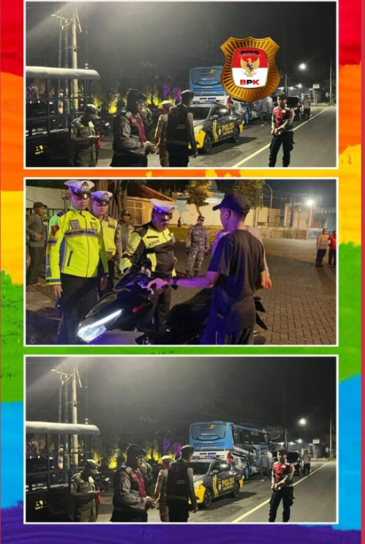 Cipkon Harkamtibmas; Polresta Banyuwangi Gelar Patroli Skala Besar untuk Antisipasi Balap Liar