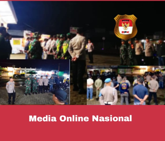 Polsek seputih banyak melaksanakan Giat patroli gabungan untuk menjaga Kamtibmas