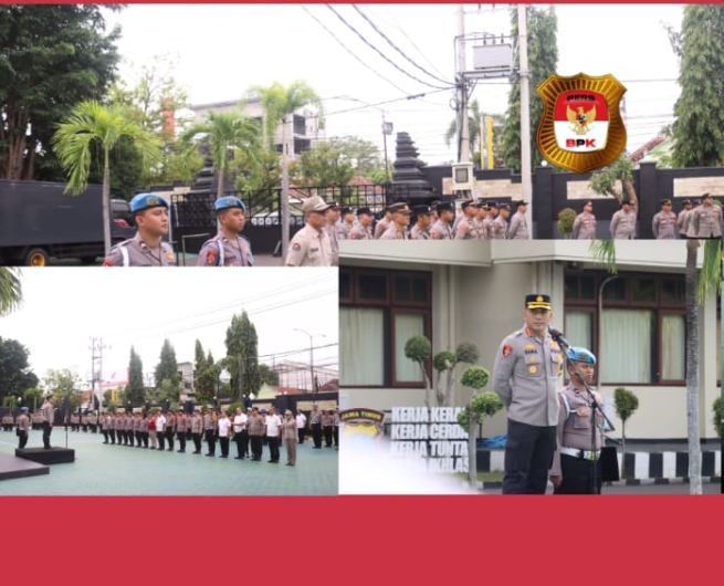 Kapolresta Banyuwangi Berikan Pengarahan dalam Apel Jam Pimpinan: Tekankan Disiplin dan Pelayanan Prima*
