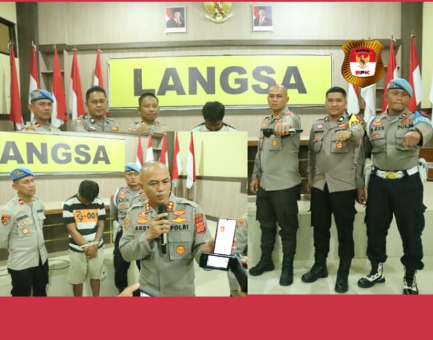 Pembunuhan Siswi MTsn Mayat Dalam Karung Diungkap, Pelaku Utama Ditangkap Polres Langsa