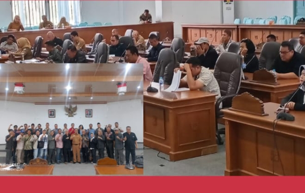 armaba-19 organisasi alumni isba laksanakan RDP dengan dprd kabupaten bangka,terkait polemik asrama isba jogja