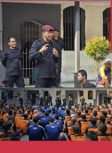 Jelang Ramadan, Mahendra Sulaksana Sapa Warga Binaan