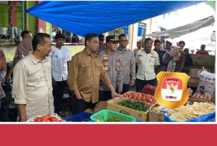 Sidak Pasar, Pantau Harga dan Ketersediaan Sembako Jelang Ramadhan.