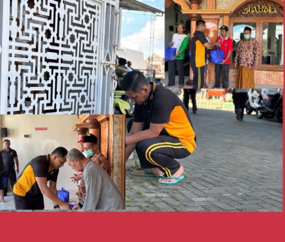 Menjelang Puasa Ramadhan 1446 H; Polresta Banyuwangi Gelar Bakti Sosial*