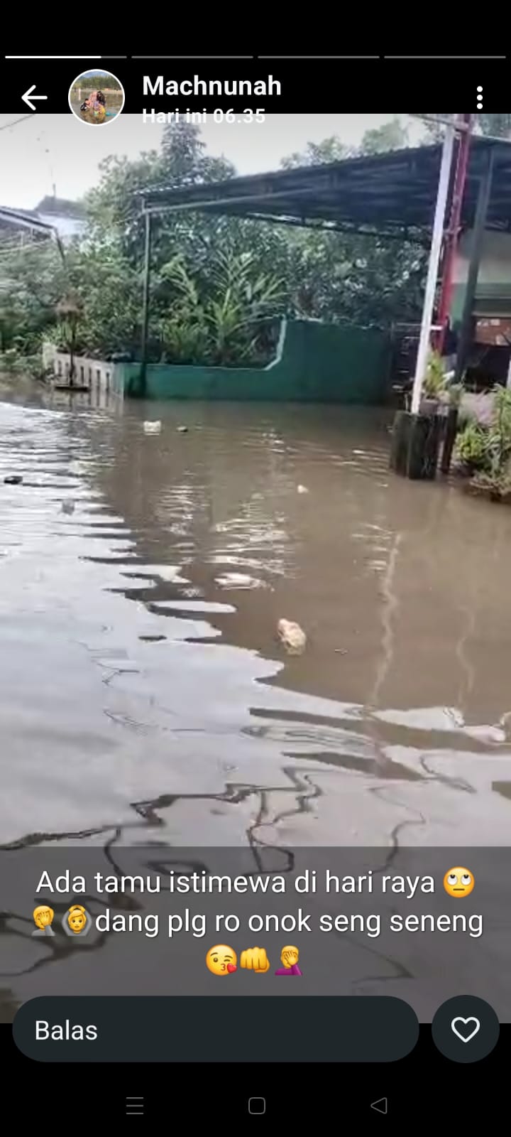 Banjir Rutin di Pulo Gentengan, Jombang: Warga Kembali Terendam Air Kiriman