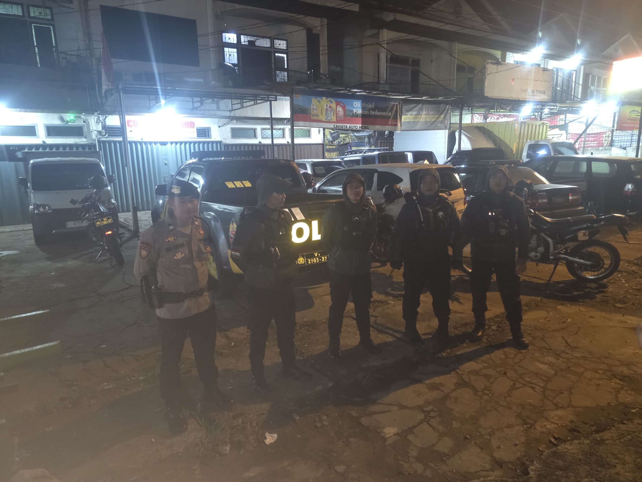 Enggang Polresta Pontianak Gencarkan Patroli Dialogis di Hari Raya Idul Fitri